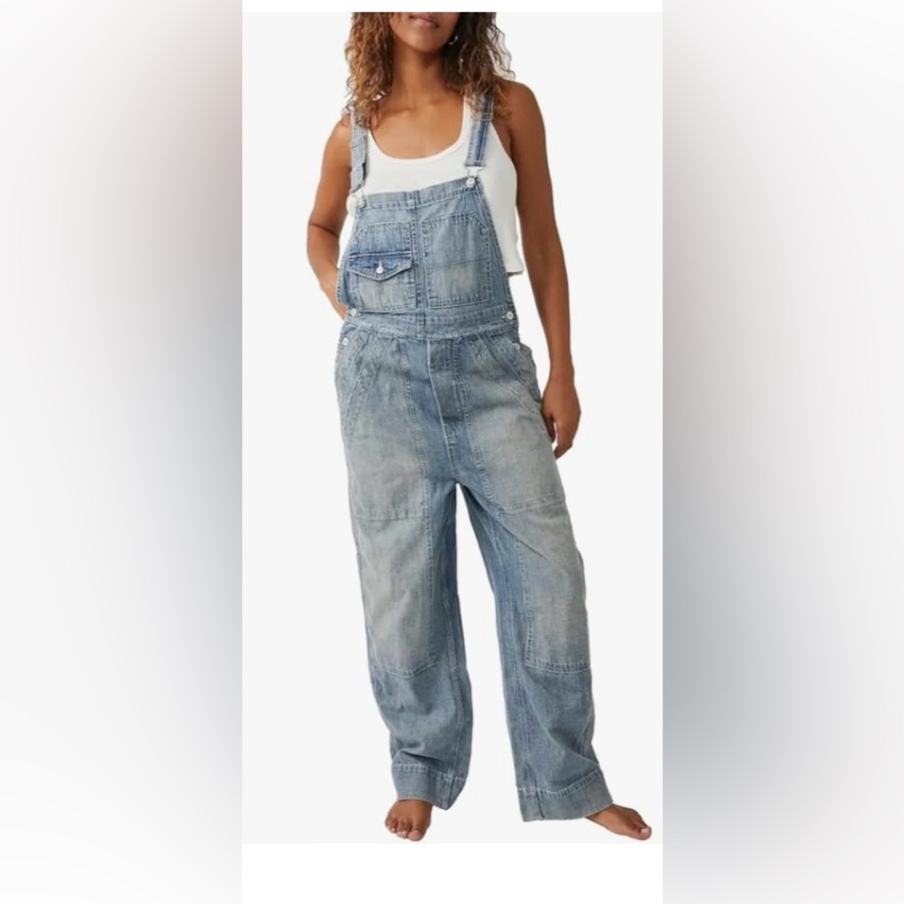 FREE PEOPLE x We the free Murphy utility overalls size extra small